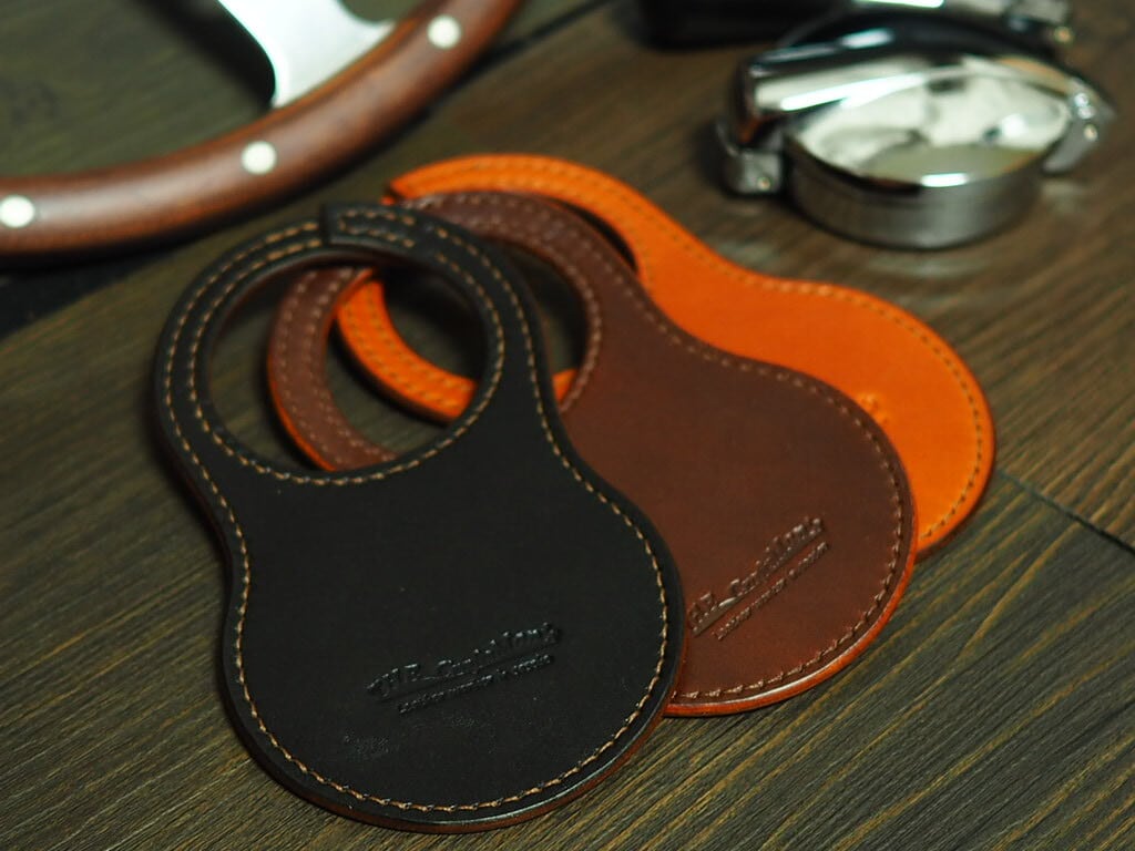 専用　レザー　ハンドメイド　3点セット 多脂革サドルレザー/マホガニー【ローバーミニ専用 】 タンク