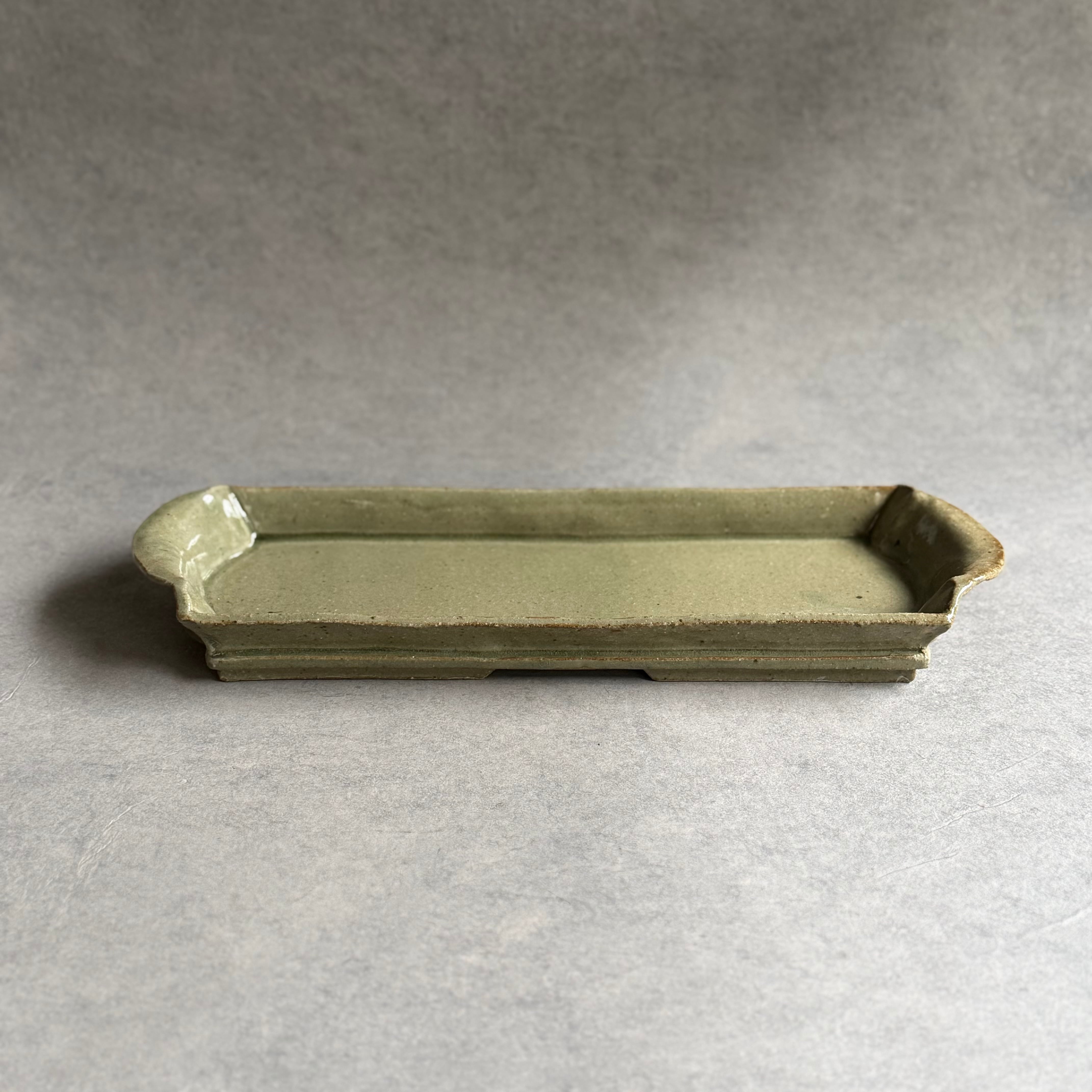 日高伸治 青白磁蓋付薬壺 大 | gallery 一白