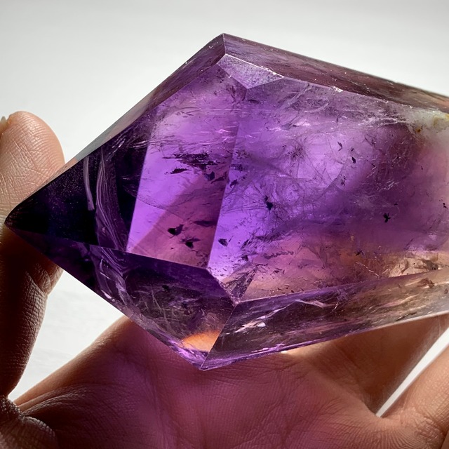 3.希少☆ロマネシュ鉱入り・色合い美麗☆アメジスト ワンド