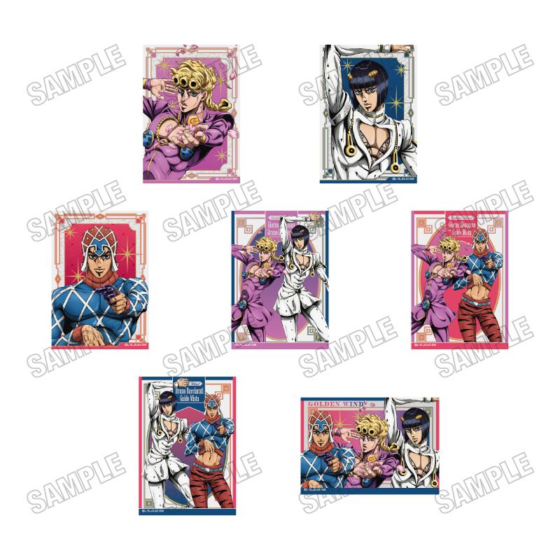 アニメ『ジョジョの奇妙な冒険 黄金の風』 描き下ろしブロマイドセット【AM2026】