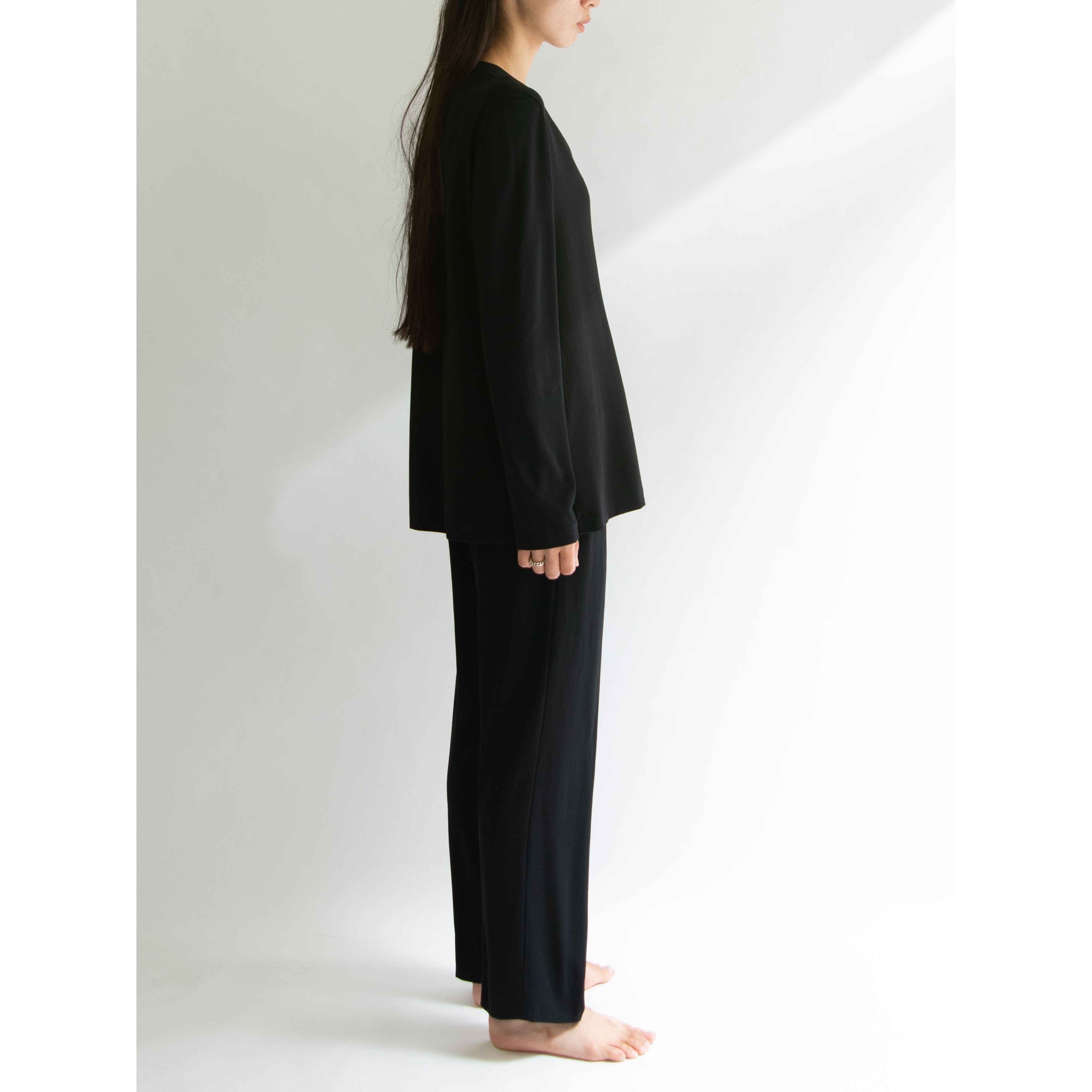 【Calvin Klein collection】Made in Italy Wool Jersey Pullover（カルバンクラインコレクション イタリア製ウールジャージープルオーバー）