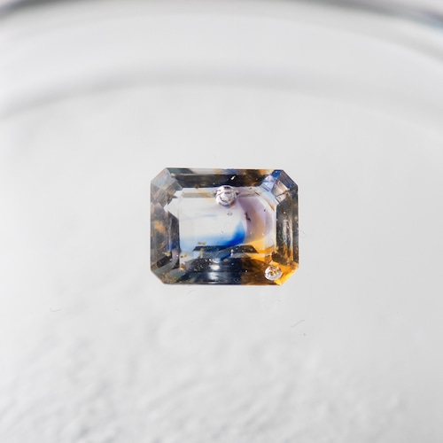 オクタゴン 10×8mm　#223【硝子の宝石】箔入