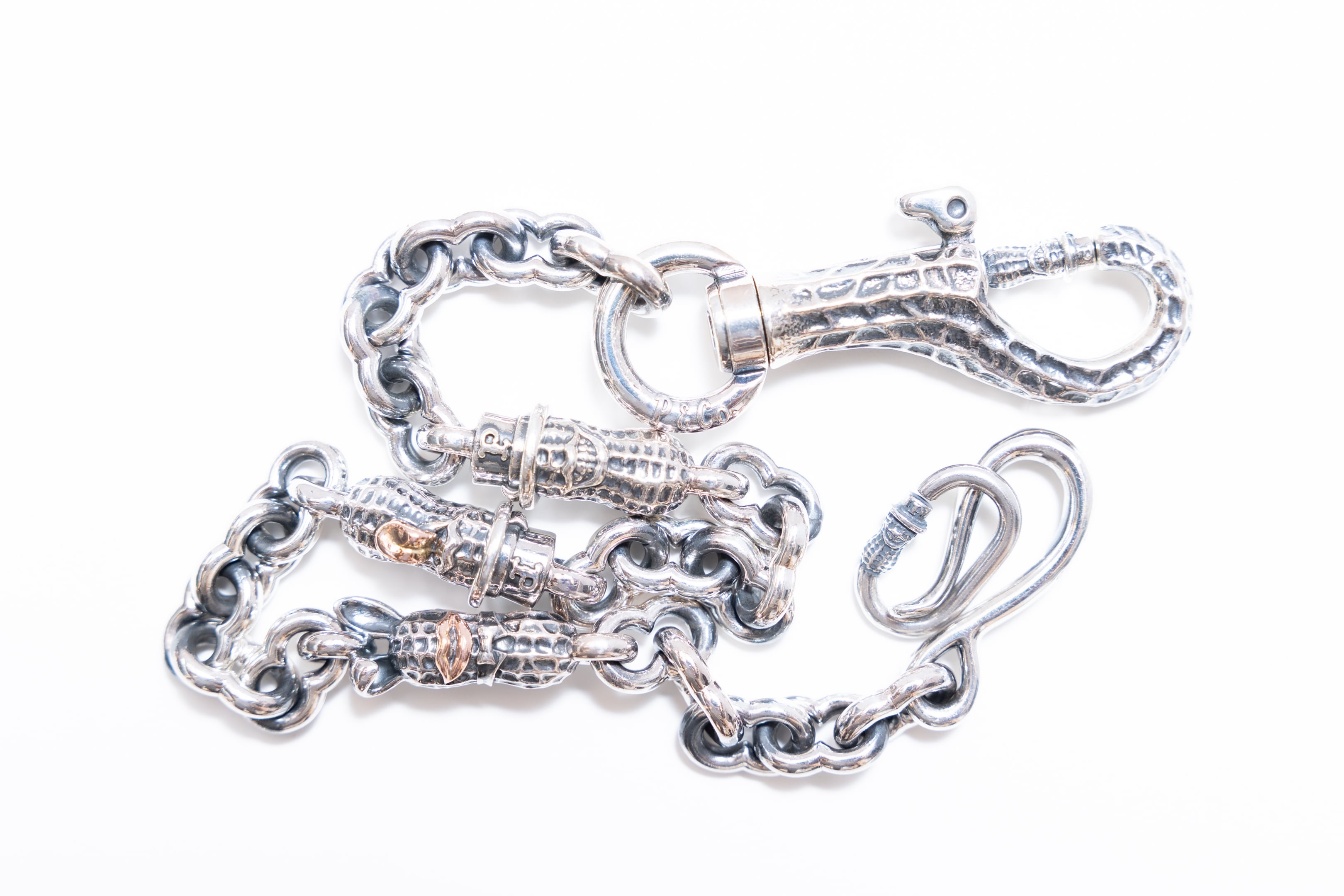 3 PEANUTS WALLET CHAIN （silver×K10） | Peanuts&Co