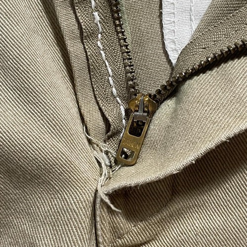 80s Dickies Khaki work talon 874 USA製 詳細写真3