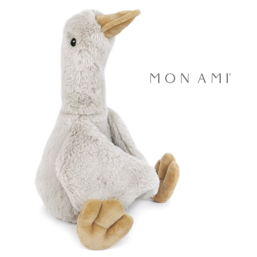 MON AMI | プル グレーグース Sサイズ ガチョウ あひる ぬいぐるみ モナミ ST1524