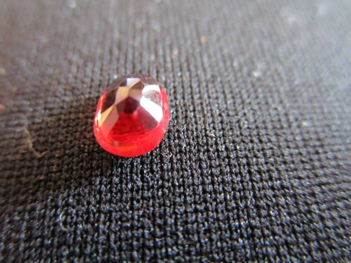 訳アリ品 天然レッドスピネル 0.77ct スリランカ産出 欠け在ります