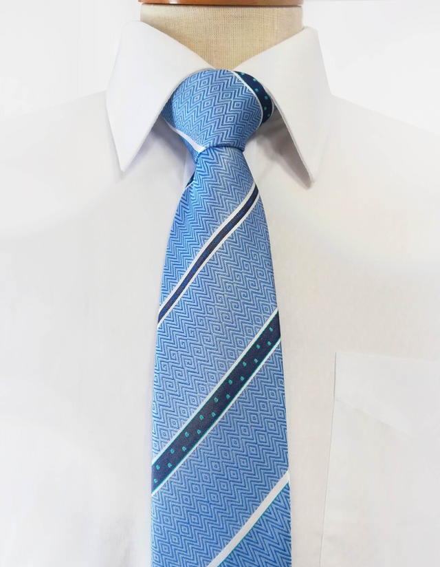 フレッシュな模様尽くしのネクタイ Full of Fresh Patterns - Necktie -0037