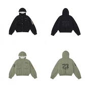 【暖かさUP】 23ムートンコート 中綿ジャケット T1966