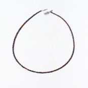 [BRISTOL] 【希少】ブラックパール ネックレス（マルチカラー）