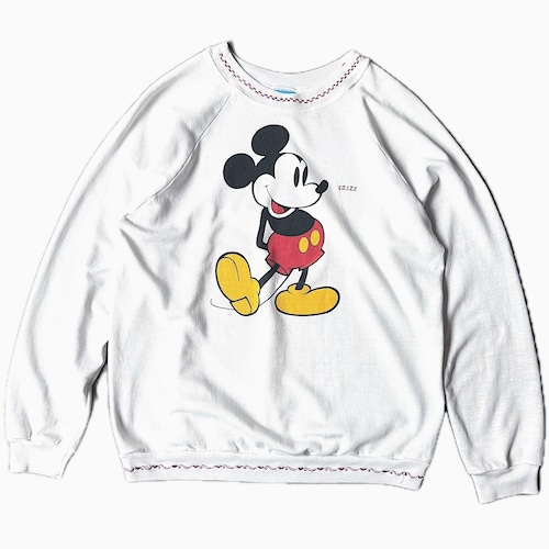 Vintage 80's【Disney CHARACTER FASHIONS】"Mickey Mouse" Sweat