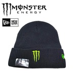【MONSTER & NEW ERA】モンスター ニューエラ ニット帽 ビーニー キャップ メンズ レディース 男女兼用 ユニセックス エナジードリンク