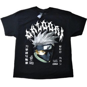 ナルト　Tシャツ　大きいXLサイズ　黒　はたけカカシ　naruto　公式 *