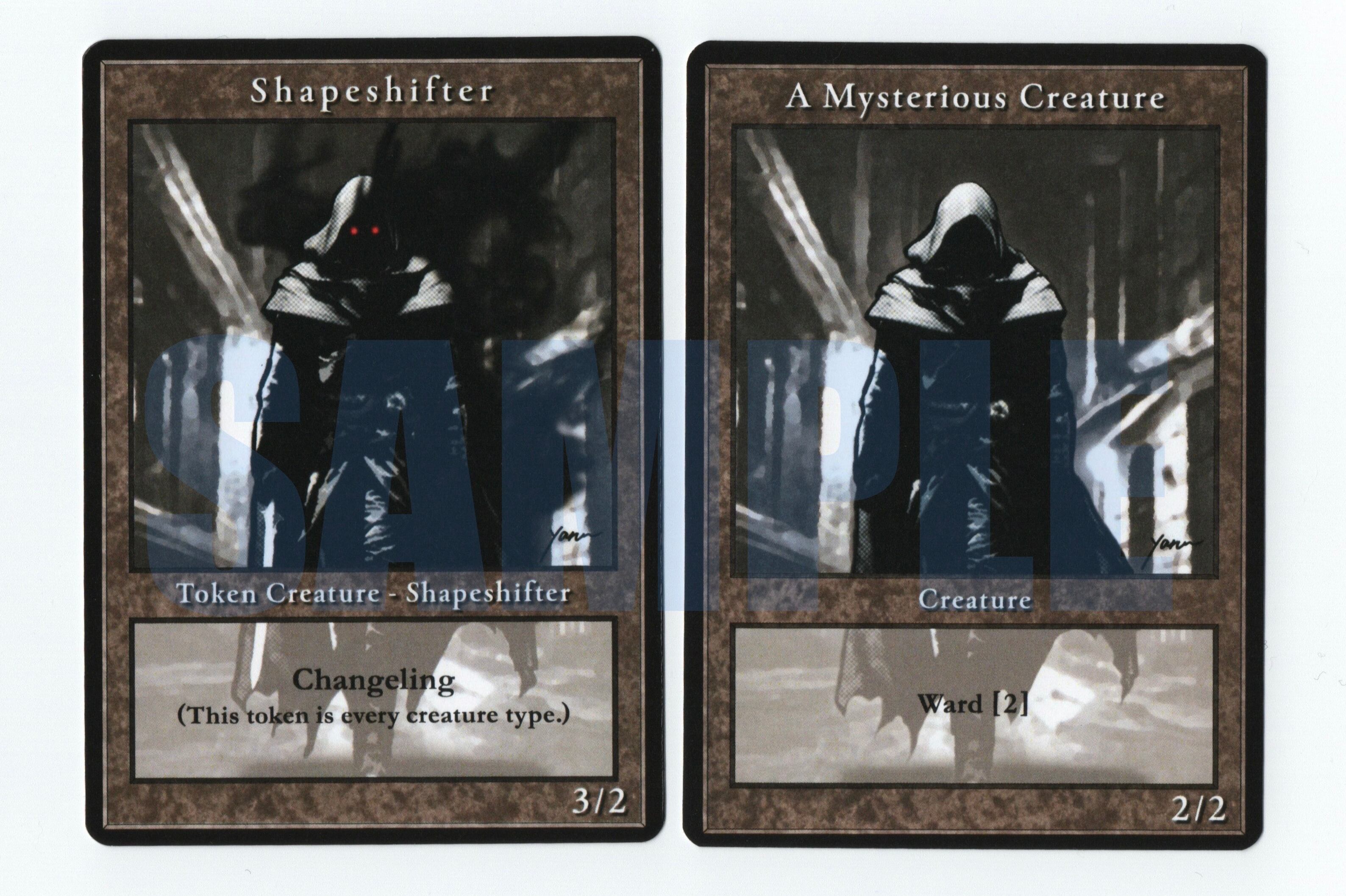Shapeshifter & A Mysterious Creature TOKEN | SIGNALPEST
