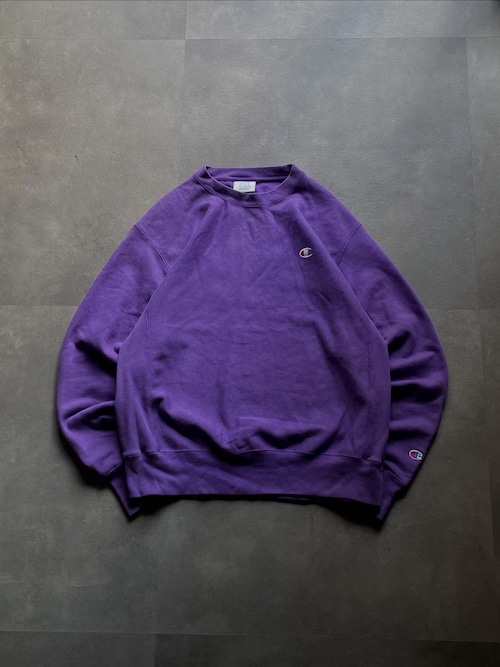 Champion REVERSE WEAVE スウェット M 紫 リバースウィーブ USA企画