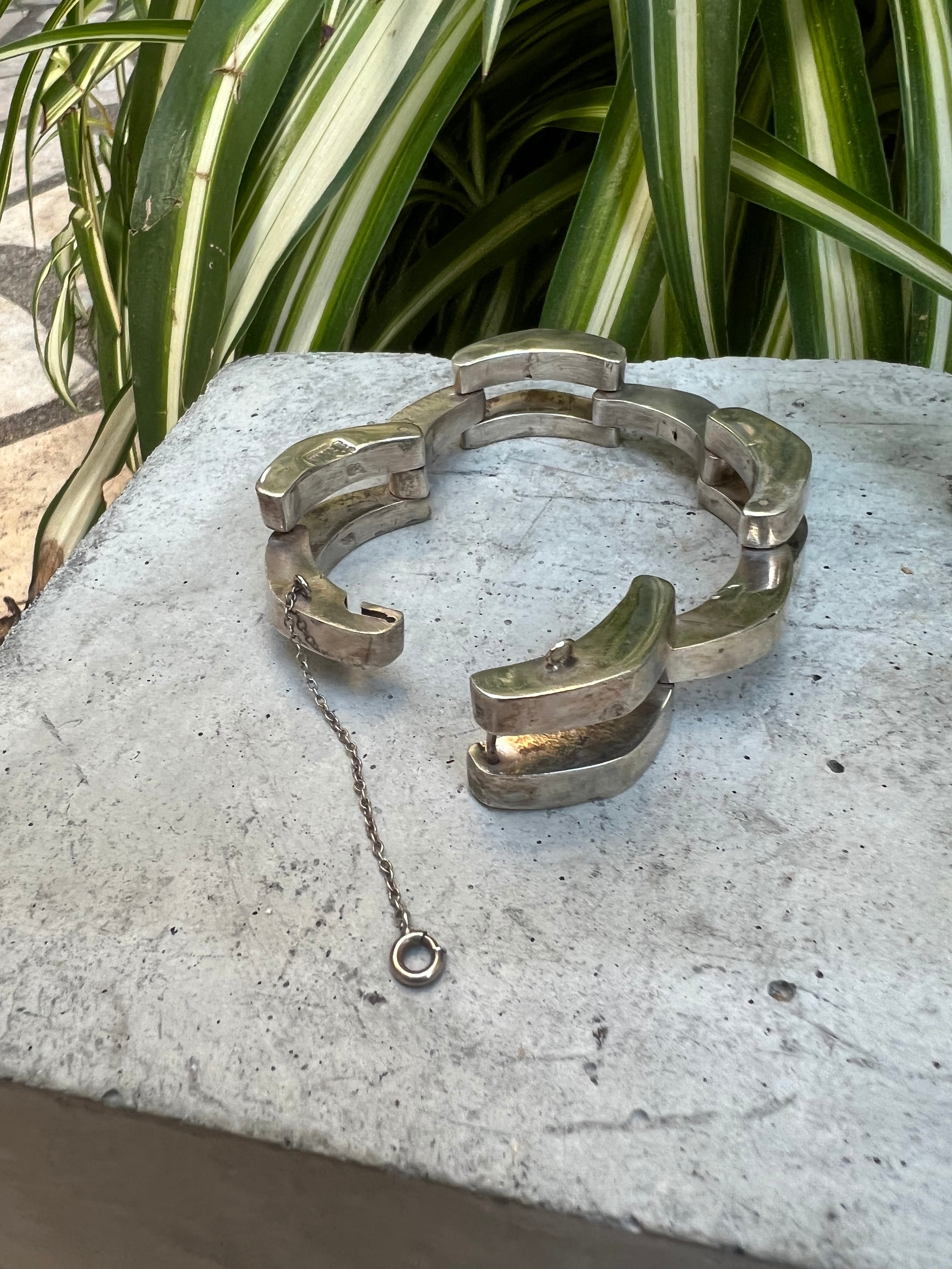 【VINTAGE】silver 925 modern braceletaccessories