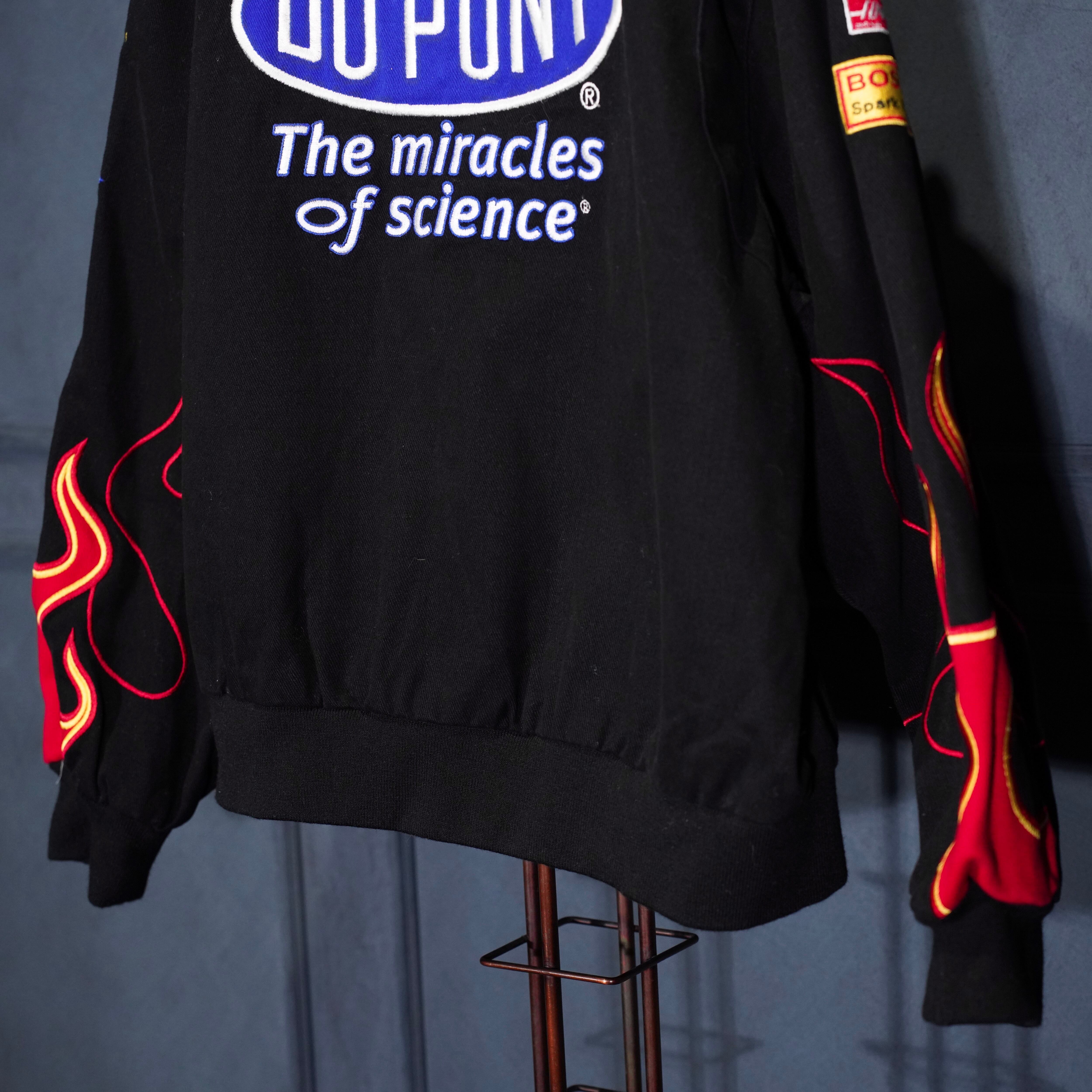 USA VINTAGE JH DESIGN JEFF HAMILTON EMBROIDERY DESIGN RACING