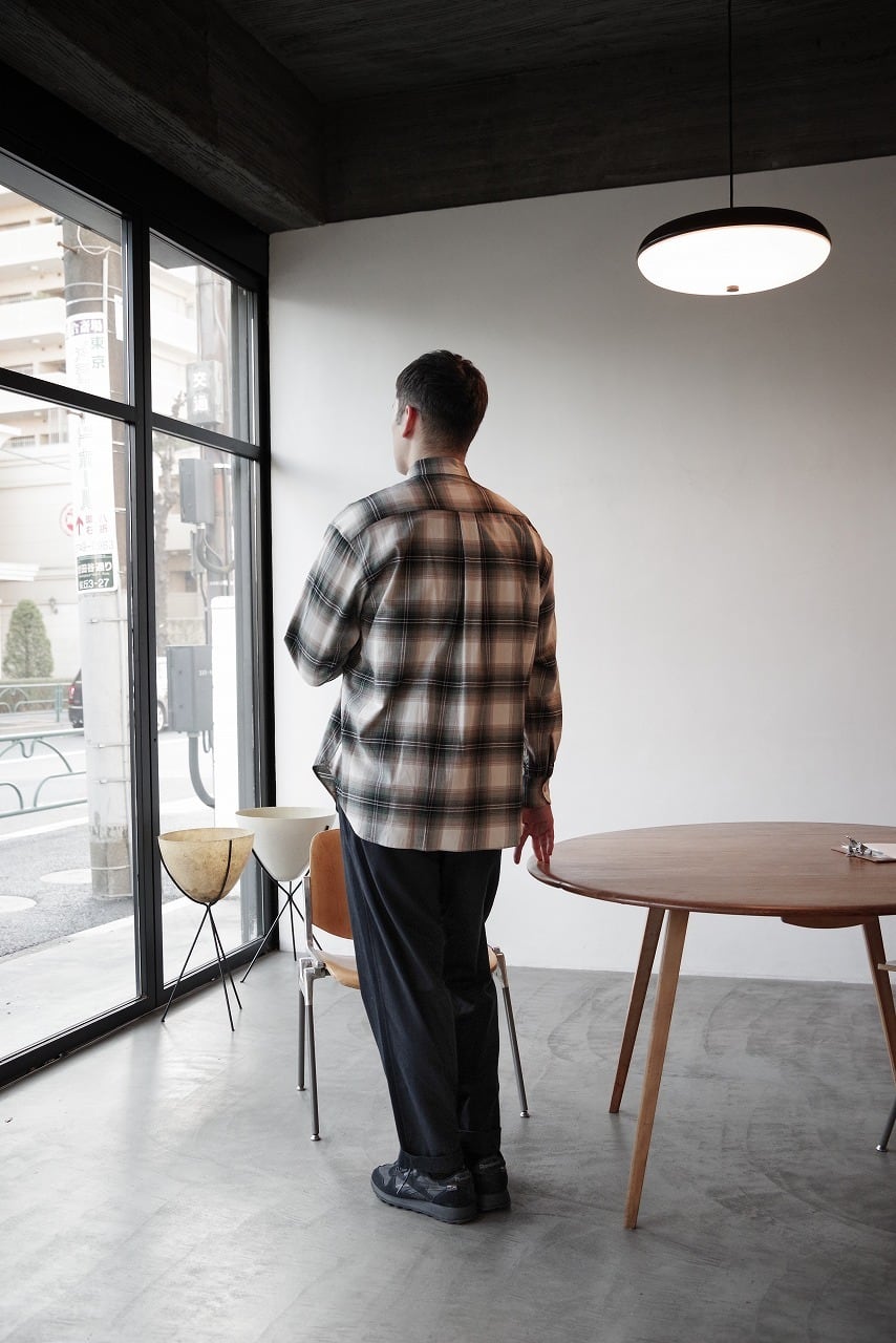 Cotton Chambray B.D. Check Shirt