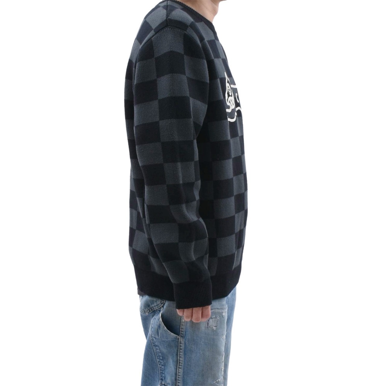 【BILLIONAIRE BOYS CLUB】CHECK JACQUARD SWEATER - 2