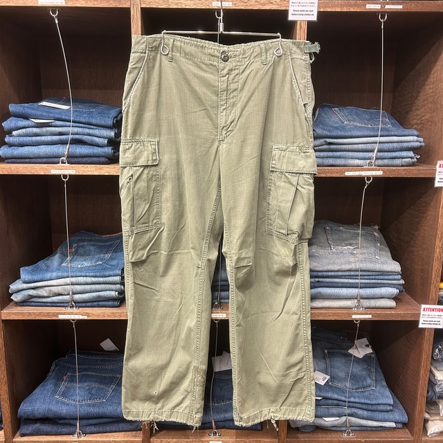 1960s US ARMY JUNGLE FATIGUE PANT 5TH