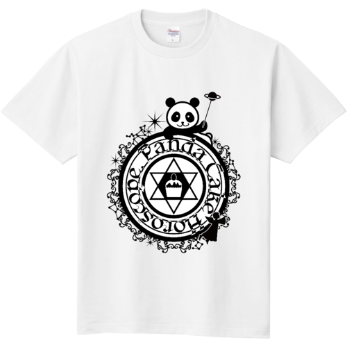 【送料込】オリジナルロゴTシャツ/シンプルホワイト/Panda Cake Horoscope.