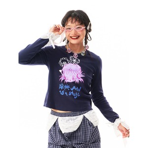 [Sillysis] Deep Blue Girl Underwear Top