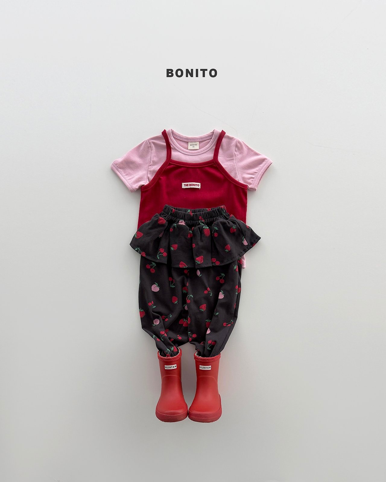 [BONITO] Ribbed layered sleeveless / [보니토] 골지레이어드나시