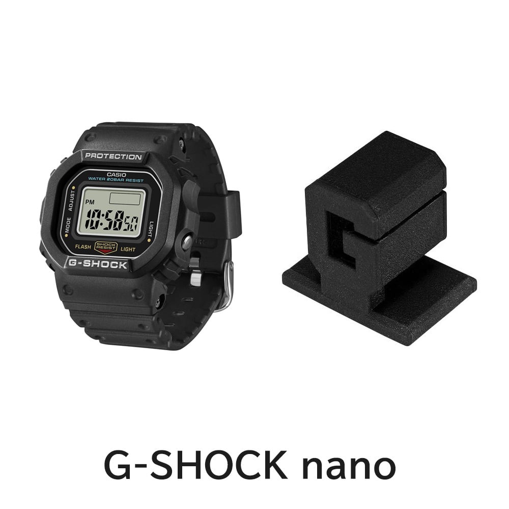 DWN-5600-1JR G-SHOCK nano 黒 新品未使用 G-SHOCK（Gショック） Nano ブラック DWN-5600-1JR CASIO｜カシオ 通販