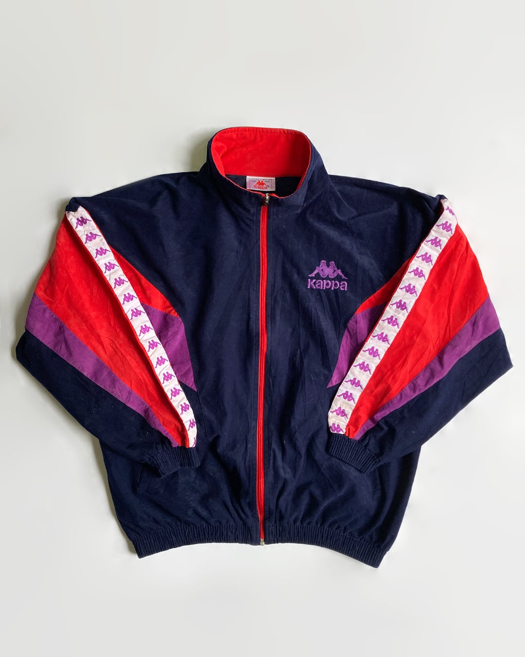 Kappa ジャージ Kappa（カッパ）サイドライン ベロアトラック