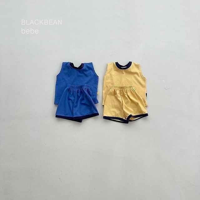 韓国子供服?BLACK BEAN?クリック ベベセットアップ?26summer 2nd?ベビー服?赤ちゃん服?セトア?*S~M*