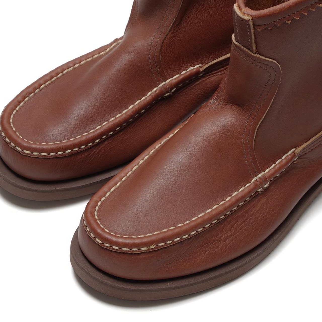 【RUSSELL MOCCASIN(ラッセルモカシン)】KNOCK-A-BOUT BOOT ノックアバウト BROWN