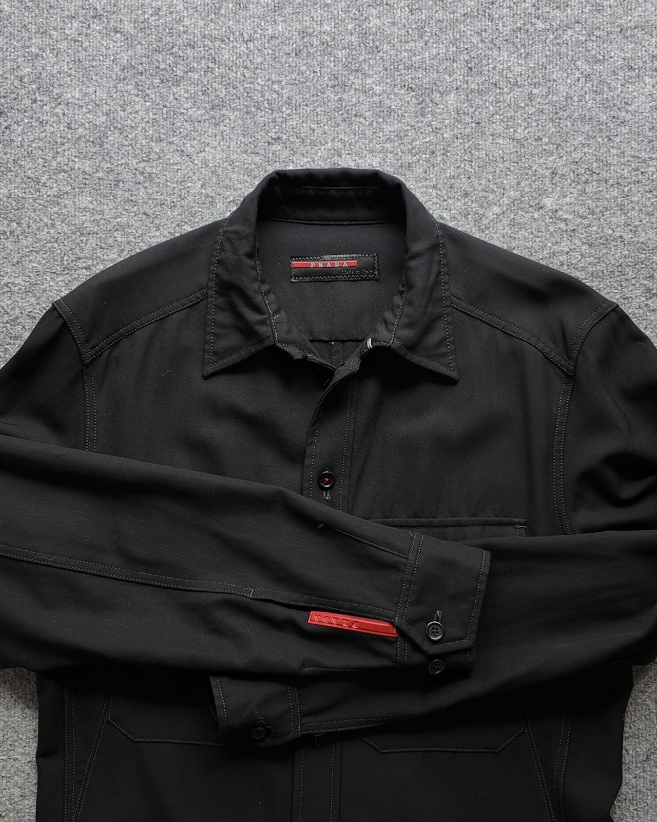 【PRADA sports】virgin wool C.P.O jacket
