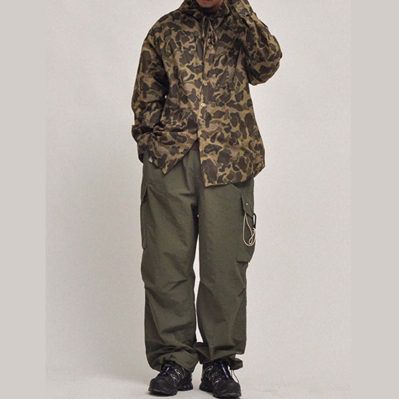 ドライタッチ・ワイドカーゴパンツ N3597 - 12