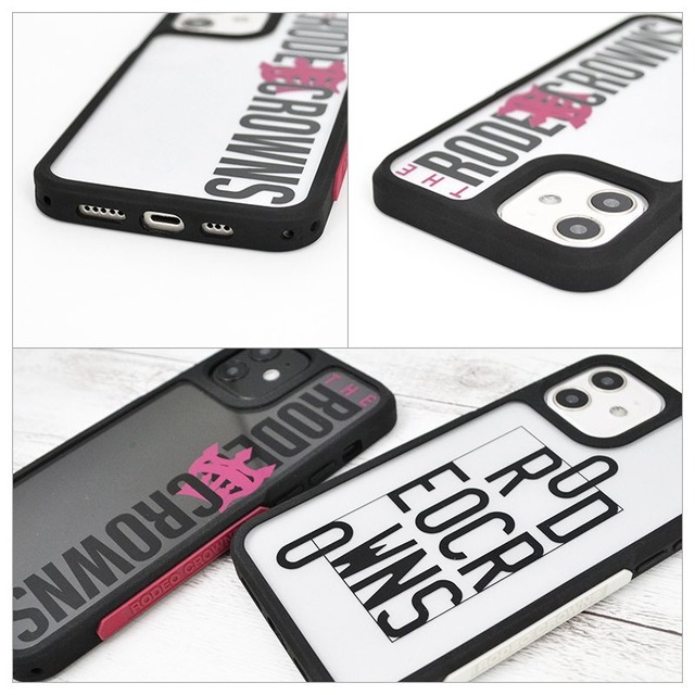 Rodeo Crowns サイドオーナメント ロゴ 耐衝撃スマホケース Mfactory