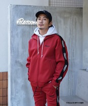 【#Re:room】LOGO SIDE LINE TRACK JACKET［REJ115］