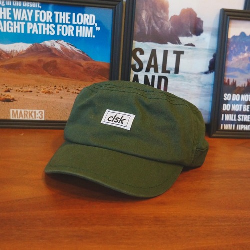 CLSK LOGO WORKCAP ”KHAKI”