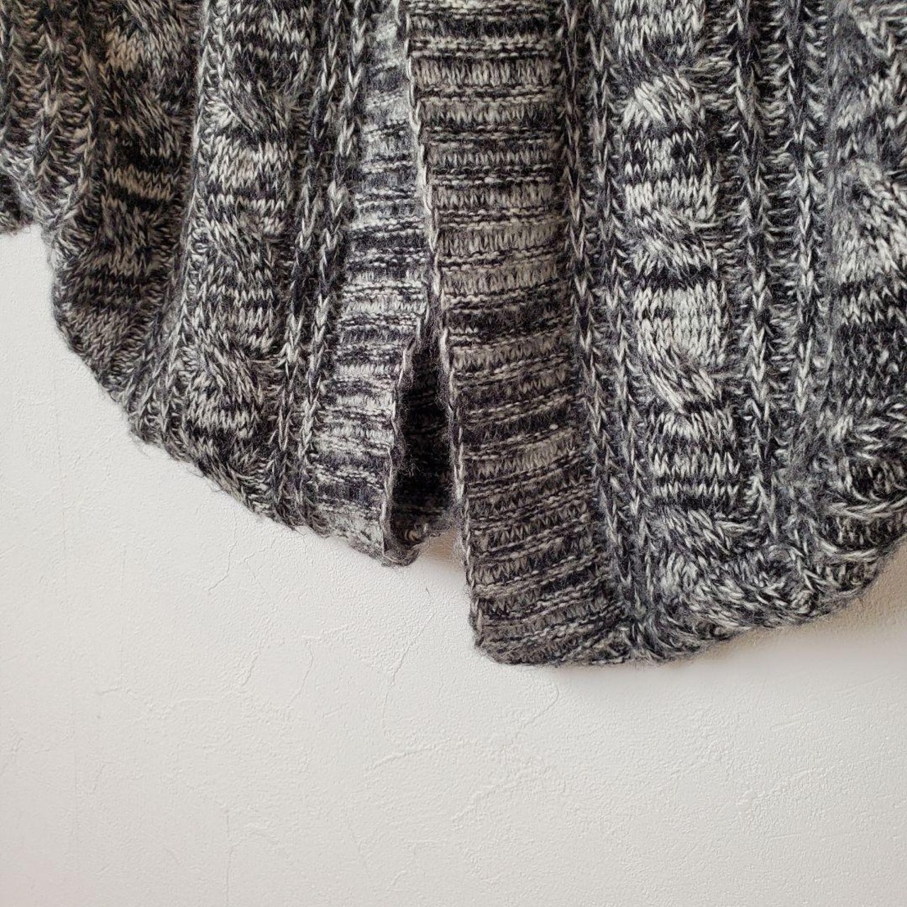 【USED】アズール　ポンチョ　春カーディガン　フリーサイズ