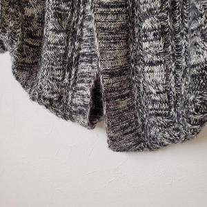 【USED】アズール　ポンチョ　春カーディガン　フリーサイズ