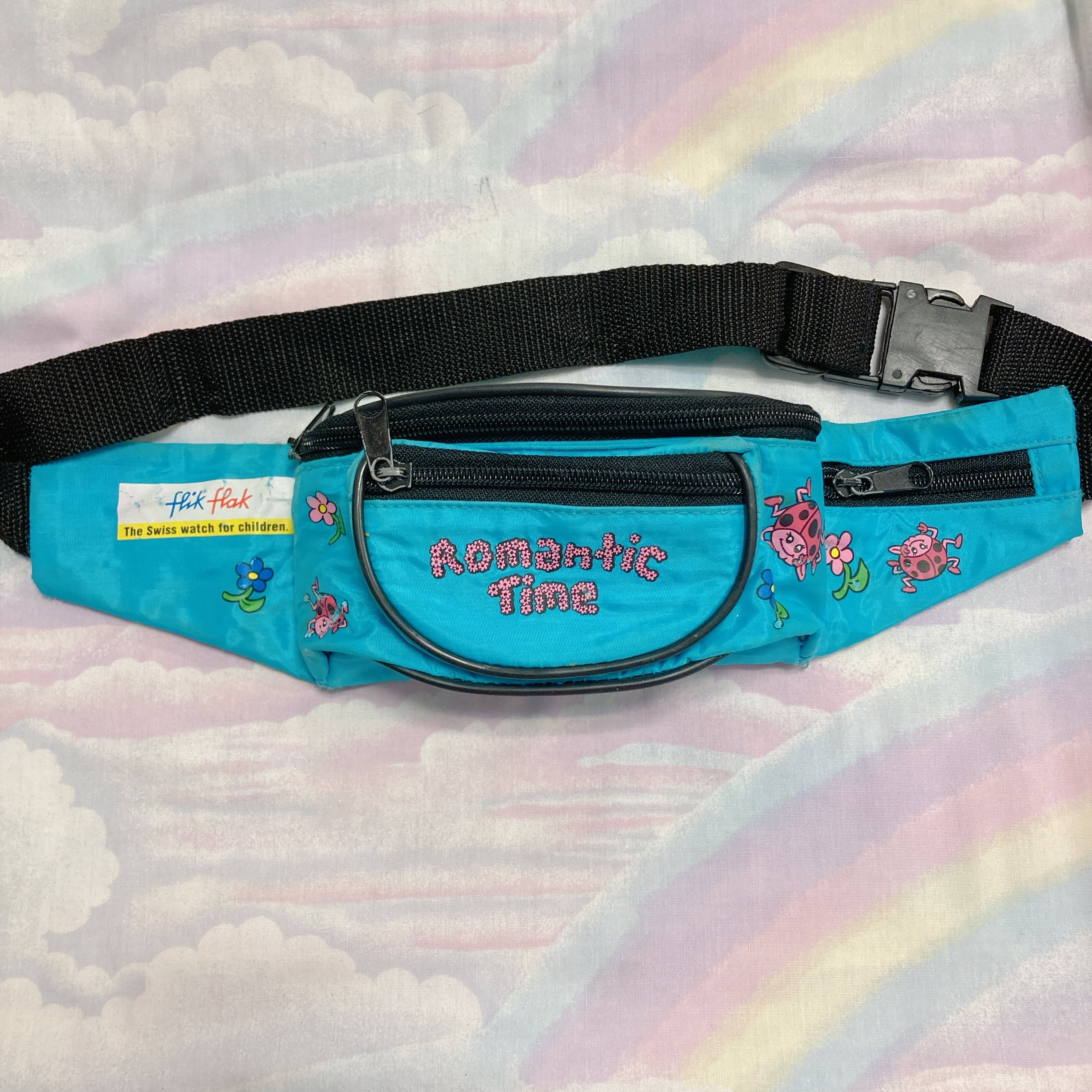 ♡vintage パステルハートサーマルトップス ファンシー古着 spank♡ 新品、未使用 Spank! ヴィンテージ ランジェリー⭐︎