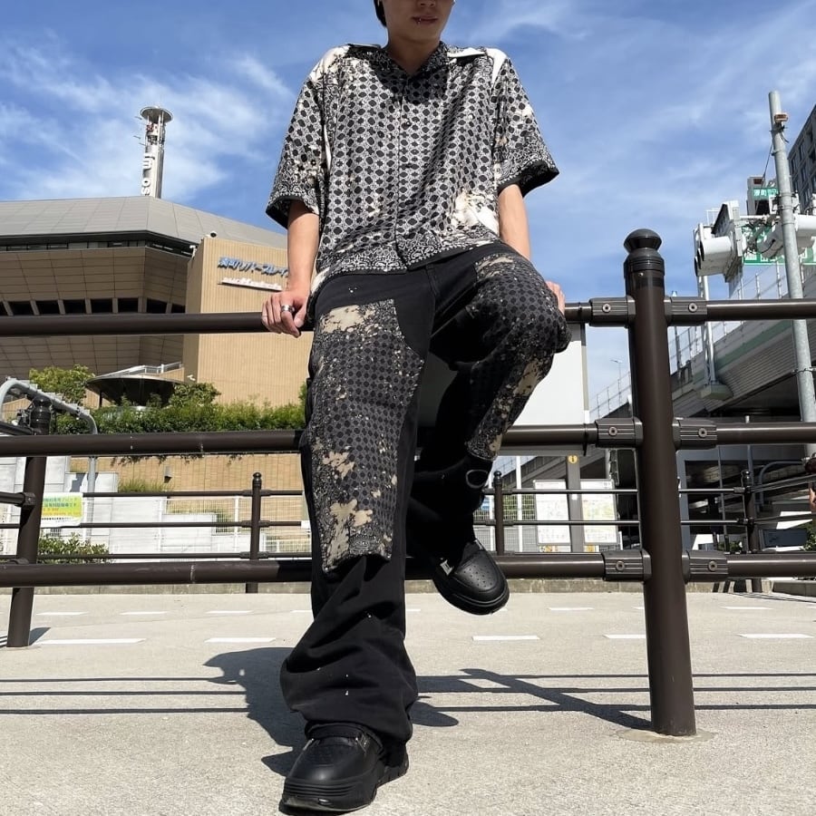 AMIRI】BLEACH BANDANA CARPENTER JEAN | AYIN