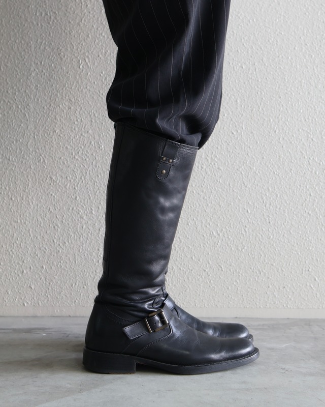 side zip knee high boots