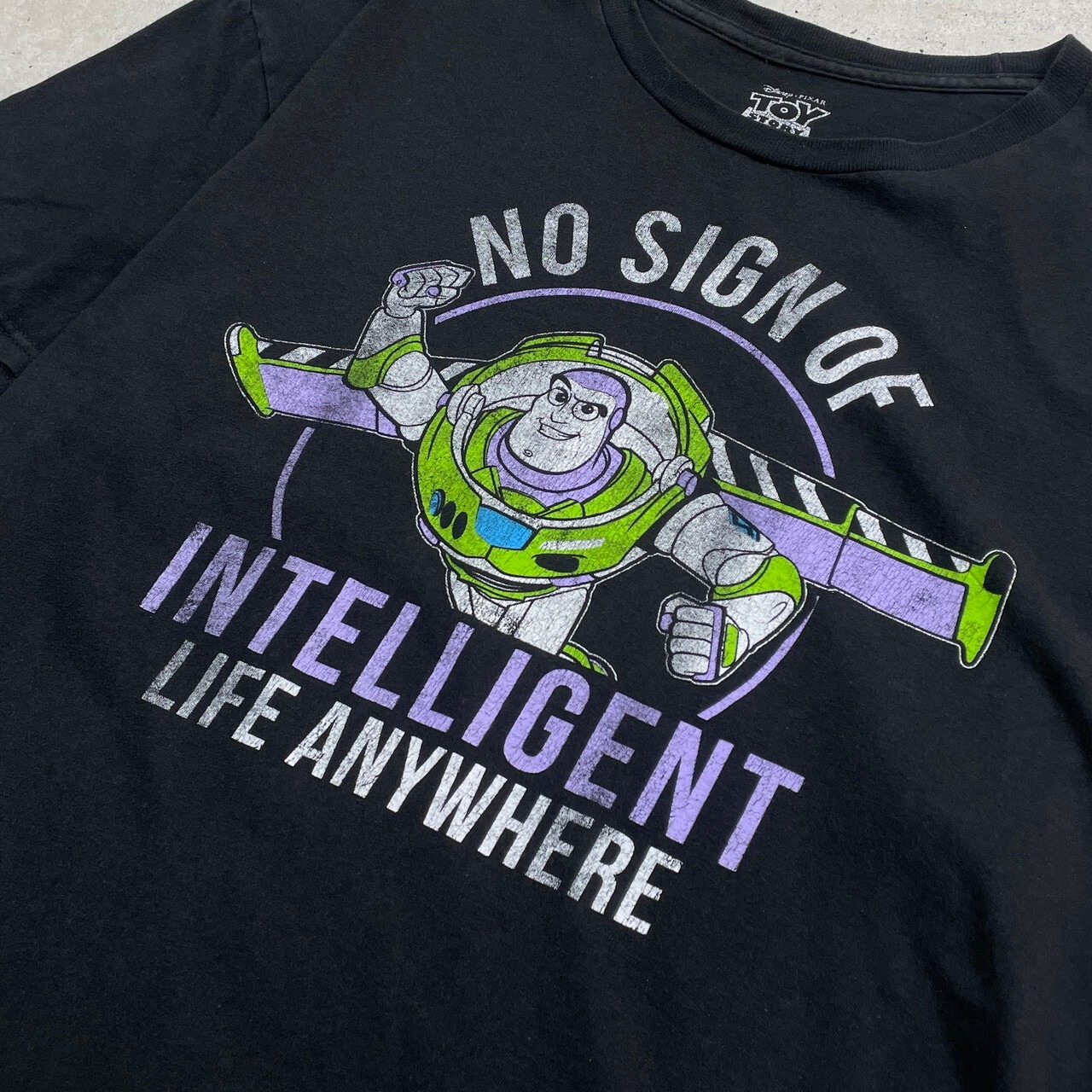 TOY STORY バズライトイヤー キャラクター ムービープリントTシャツ 