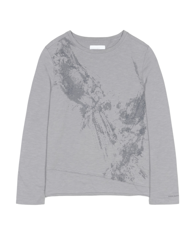 [SAN SAN GEAR] DOT LONG SLEEVE Grey 正規品 韓国ブランド 韓国通販 韓国代行 韓国ファッション sansan san san sansangear サンサンギア
