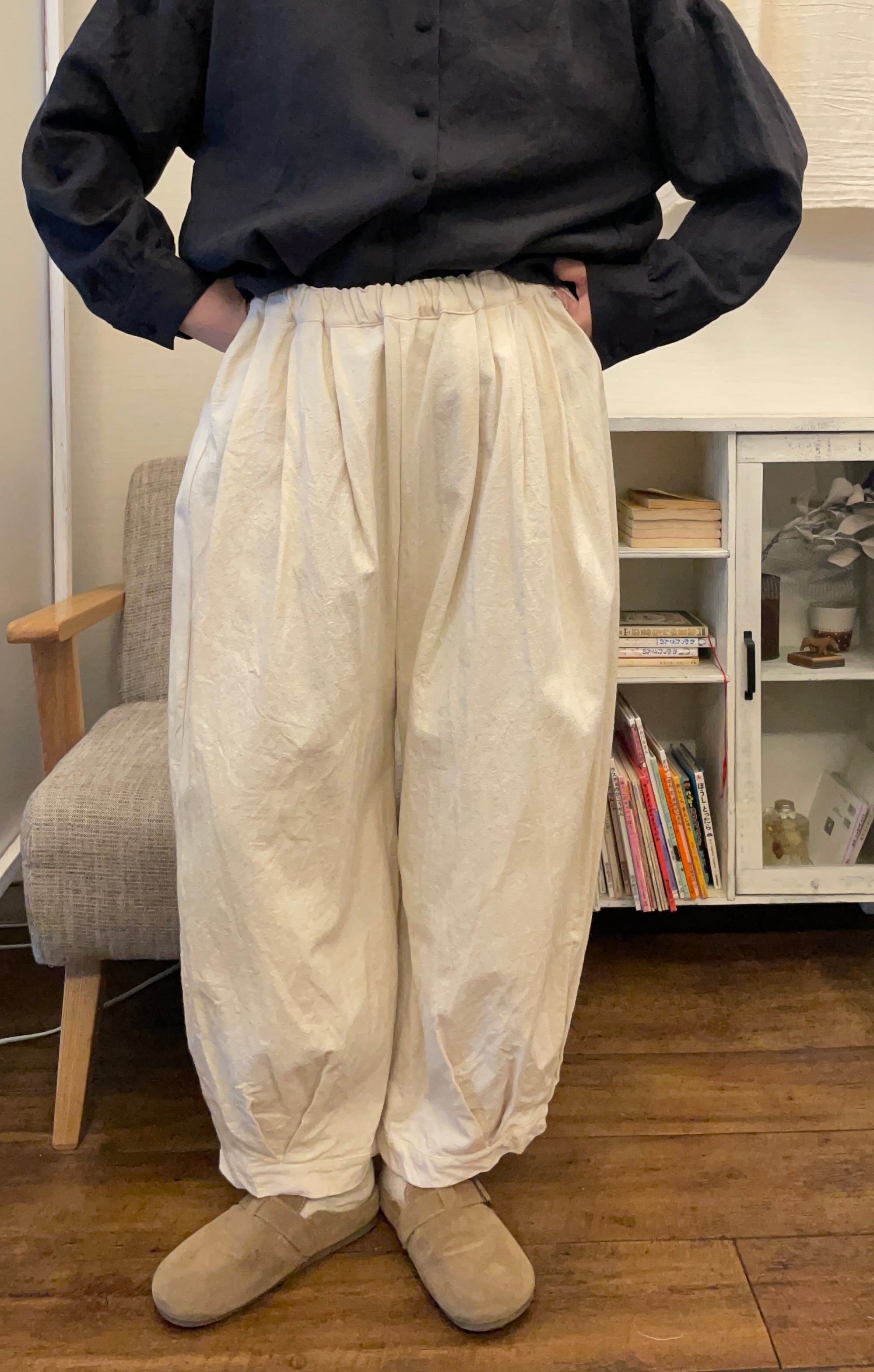 neiro/たっぷりパンツ