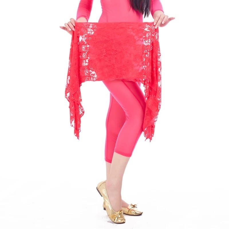 ベリーダンスヒップスカーフレースウエストスカートジプシースカート