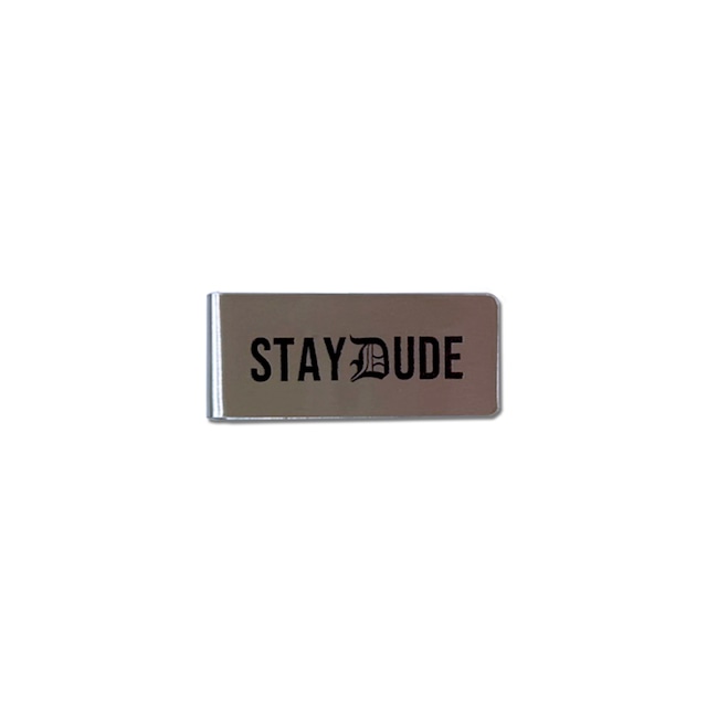 【STAY DUDE COLLECTIVE】"D" Logo Money Clip