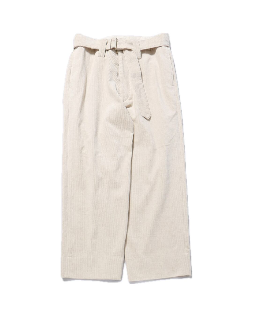 INTERIM◇VISCOSE SILK CANVAS MIL BAGGY TROUSER/ストレートパンツ/5