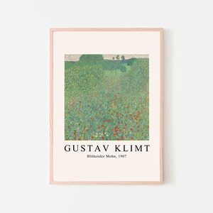 グスタフクリムト ”Bl?hender Mohn” / アートポスター 写真 絵画 アート 美術 名画 Gustav Klimt