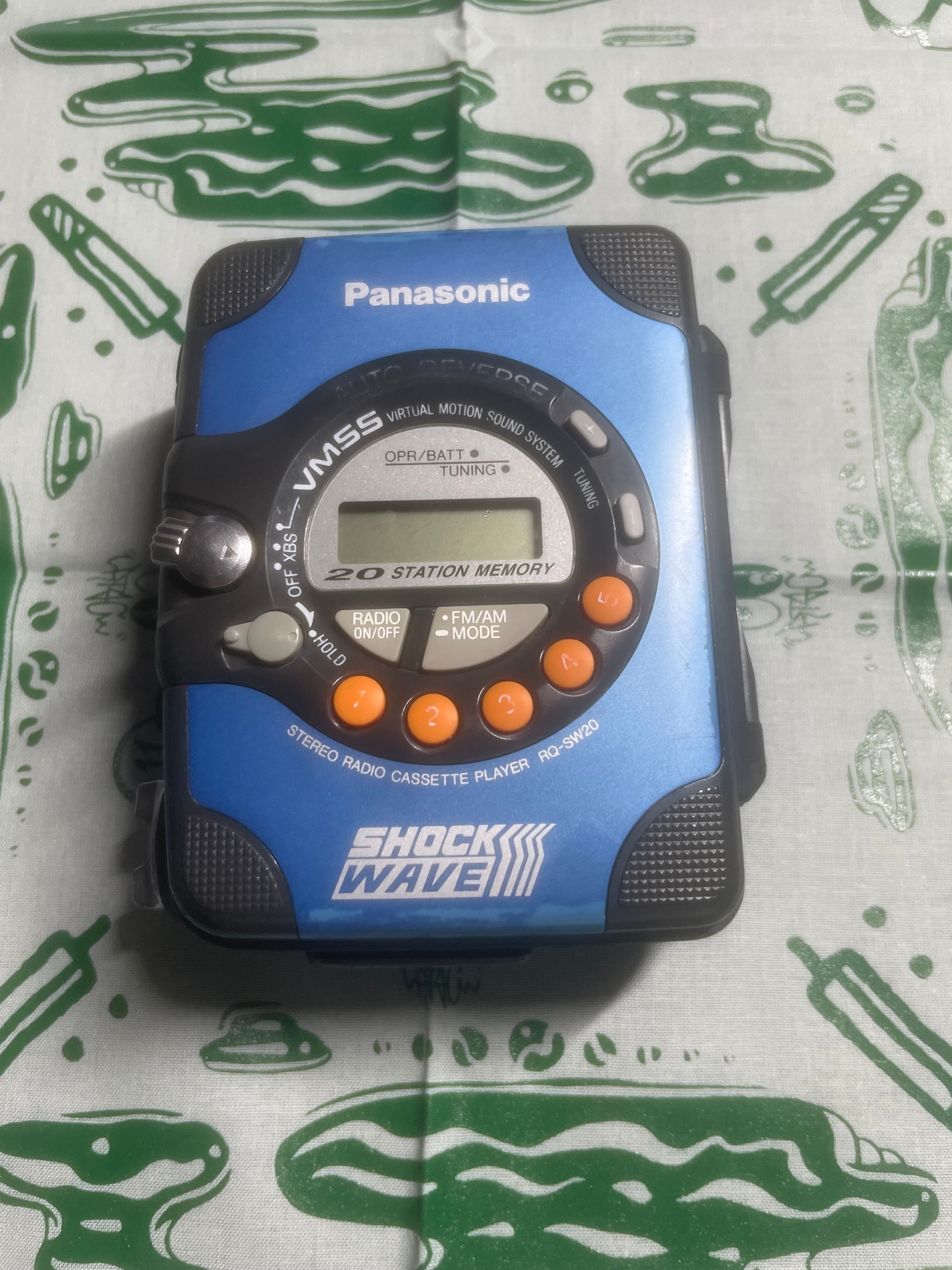Panasonic SHOCK WAVE RQ-SW5 | bootbox