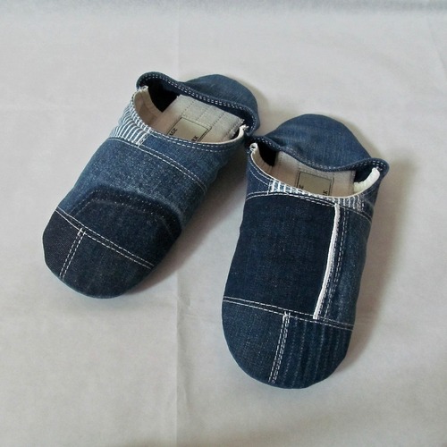 DENIM PATCHWORK ROOMSHOES（S）