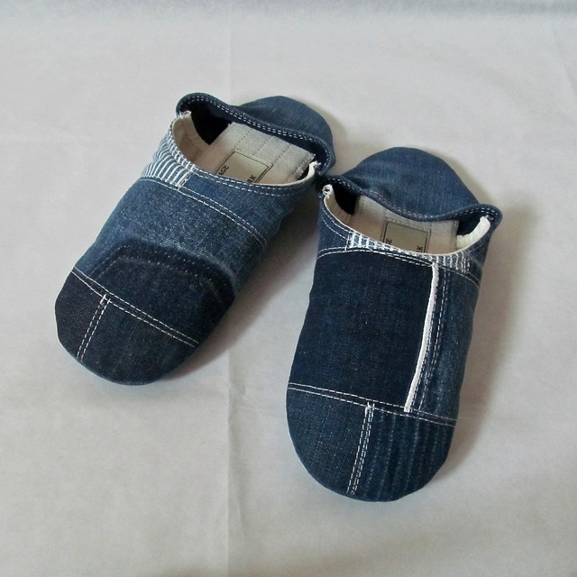 DENIM PATCHWORK ROOMSHOES（S）